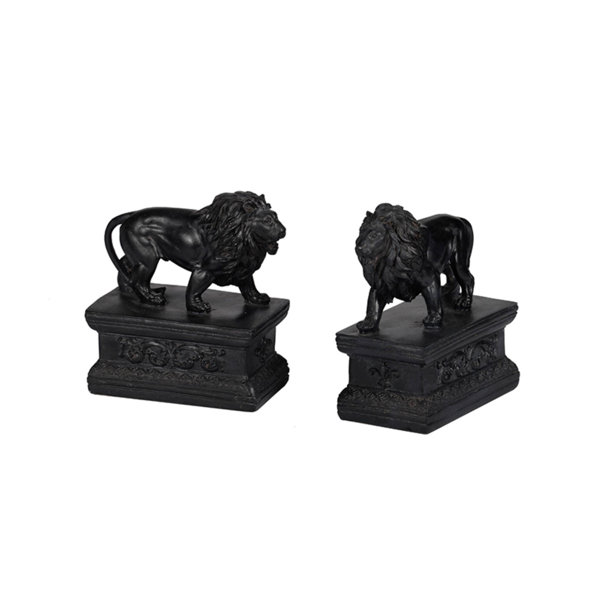 World Menagerie Lion Bookends & Reviews Wayfair